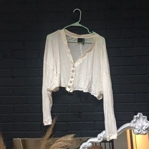 Cream top from urban